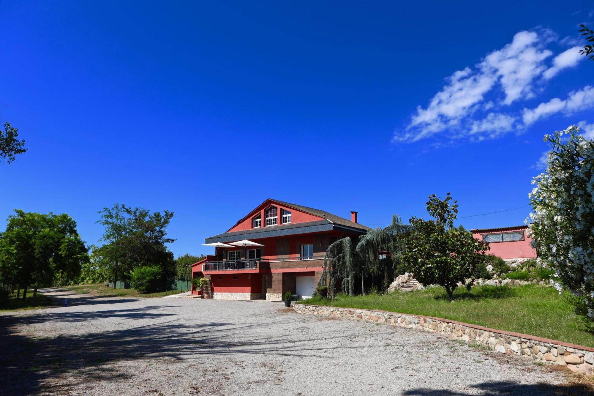 El Cedre Blau Vivienda Con Piscina En Granollers Vila Exterior foto