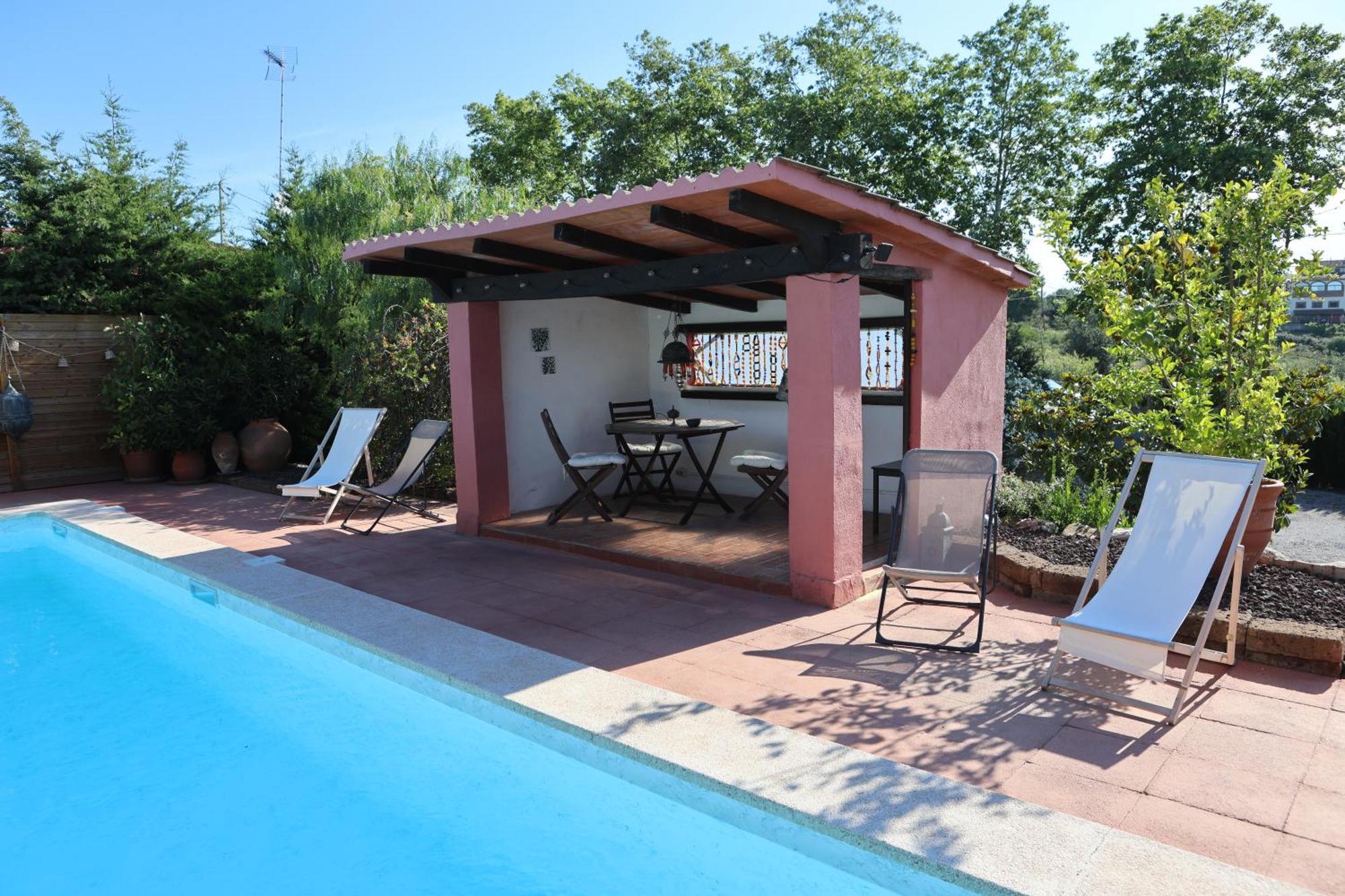El Cedre Blau Vivienda Con Piscina En Granollers Vila Exterior foto